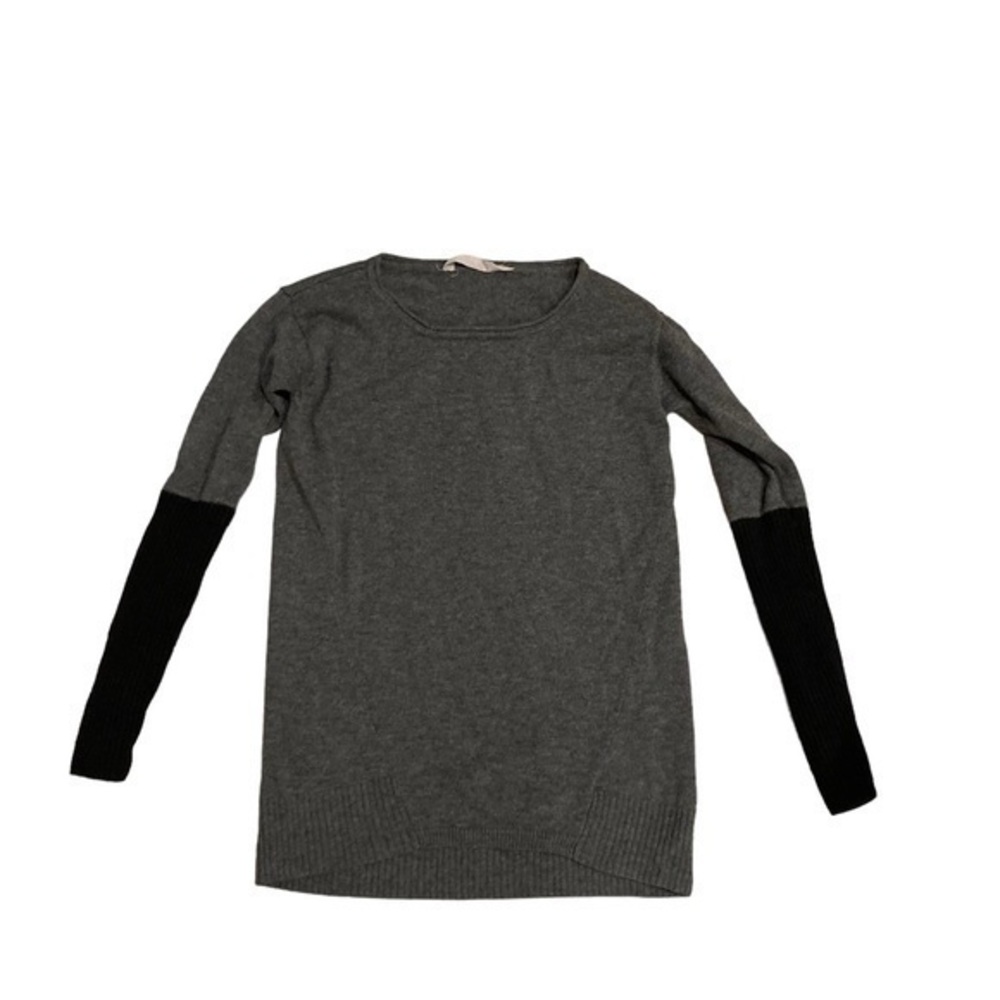 Athleta Merino wool sweater gray black